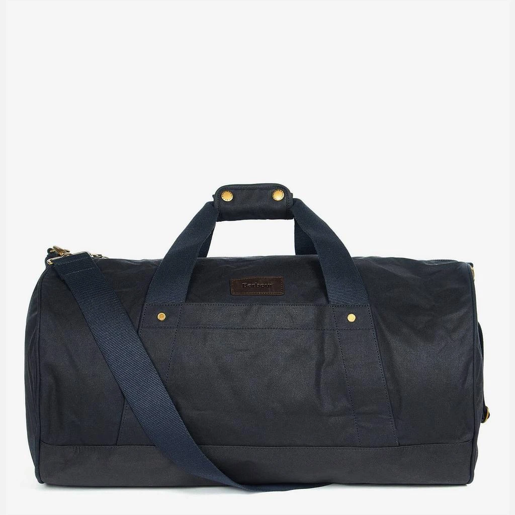 商品Barbour|Barbour Heritage Men's Explorer Wax Duffle Bag - Navy,价格¥1403,第1张图片