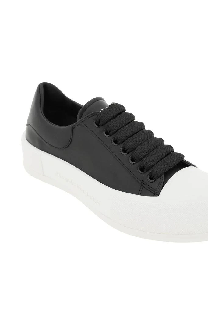 商品Alexander McQueen|DECK PLIMSOLL SNEAKERS,价格¥3238,第4张图片详细描述