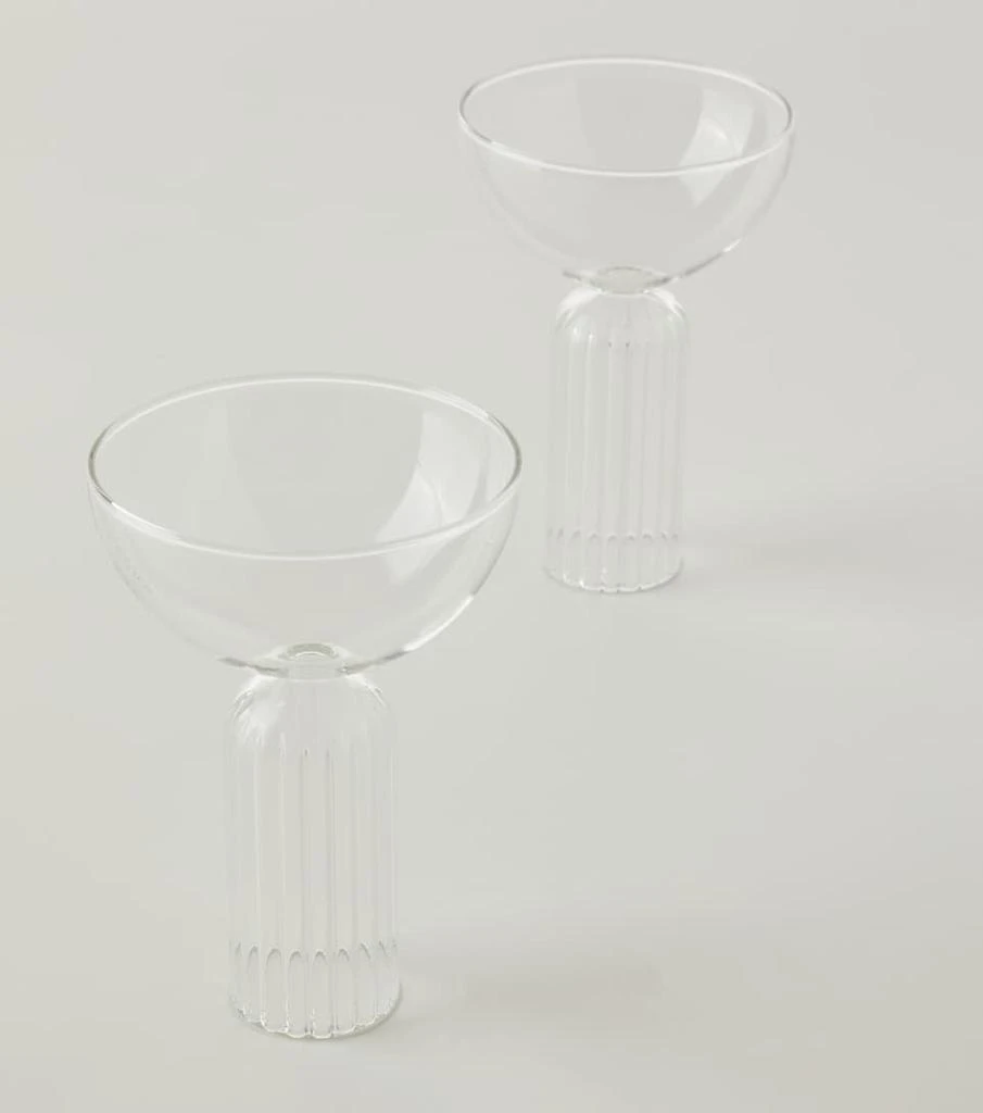 商品Fferrone Design|May set of 2 champagne coupe glasses,价格¥2223,第4张图片详细描述