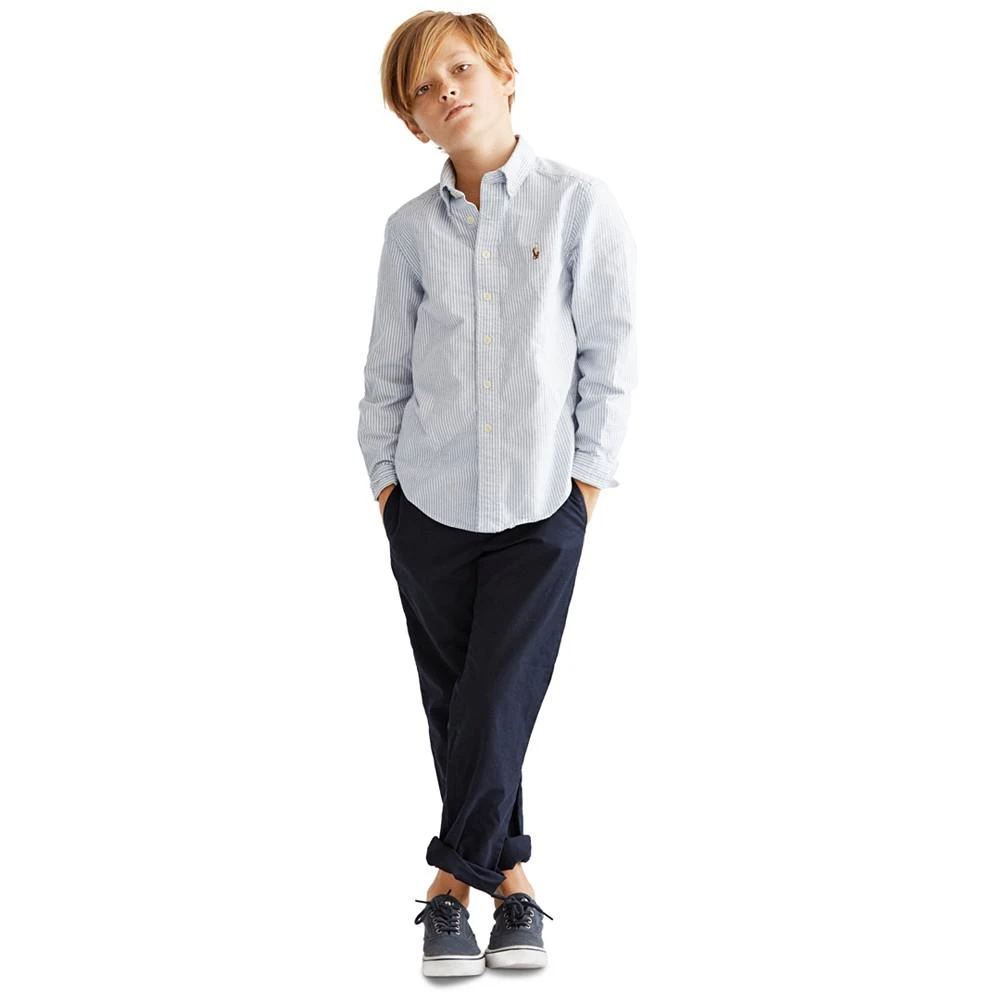 商品Ralph Lauren|拉夫劳伦 Little Boys' Blake Oxford Shirt,价格¥405,第1张图片