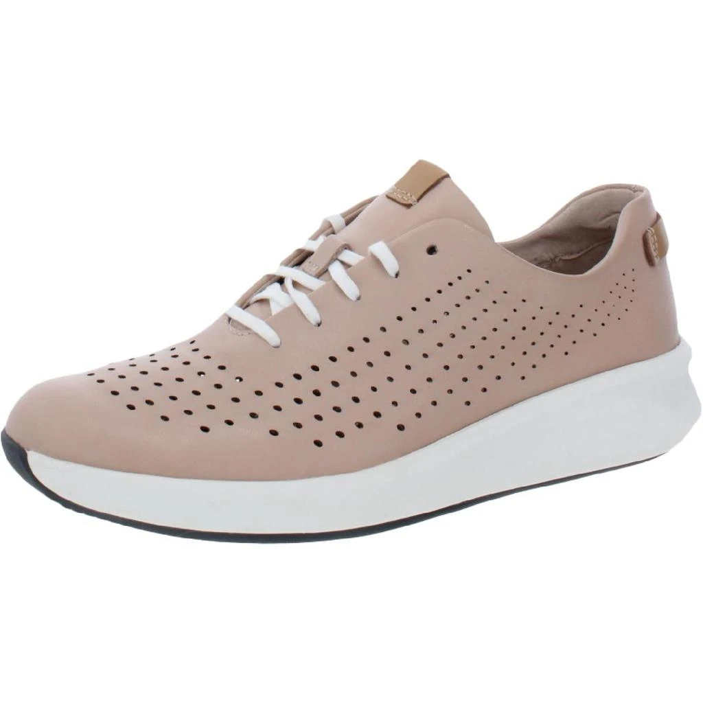 商品Clarks|Clarks Women's Un Rio Tie Perforated Leather Ortholite Casual Sneaker,价格¥397,第2张图片详细描述