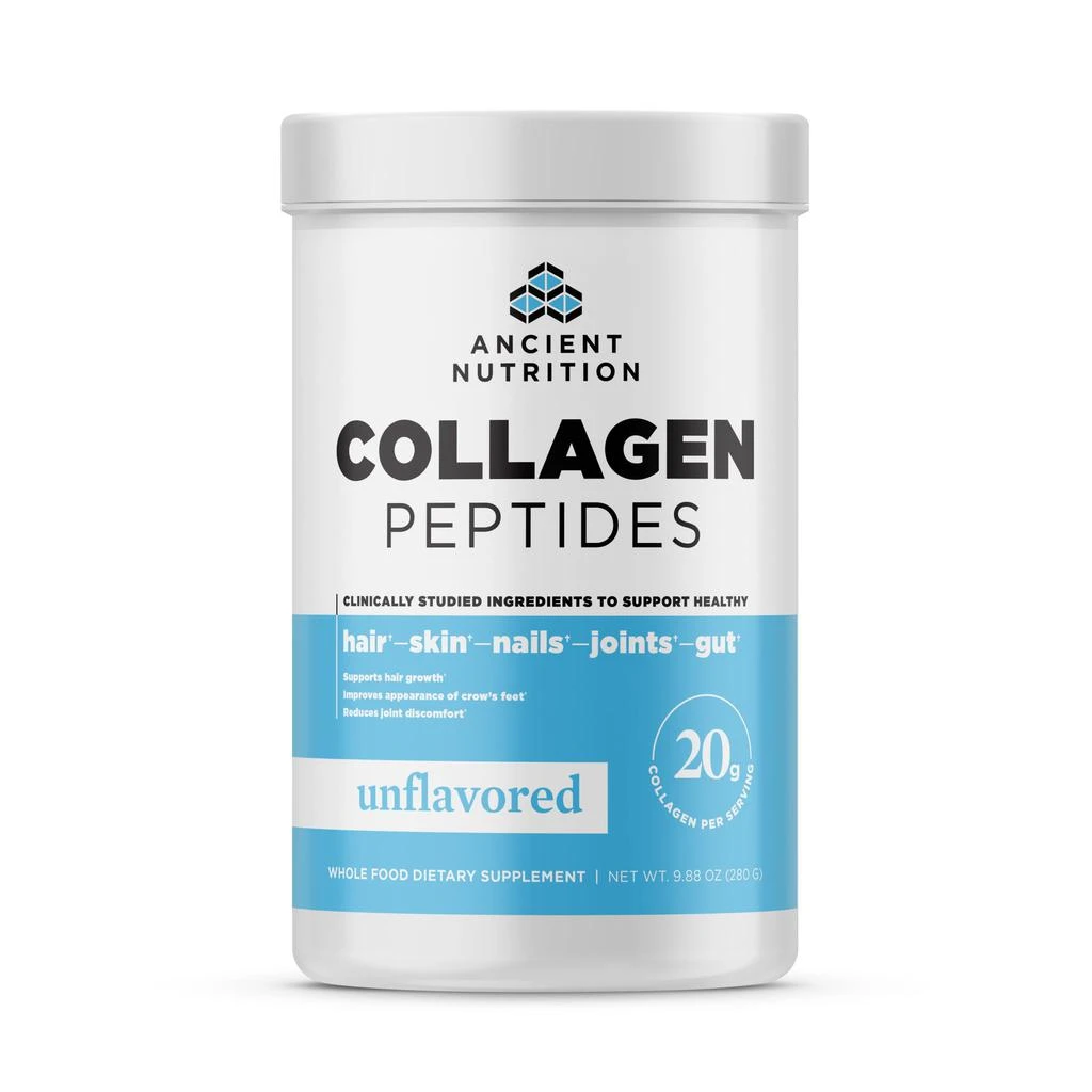 商品Ancient Nutrition|Collagen Peptides Protein | Powder Unflavored (14 Servings),价格¥174,第1张图片