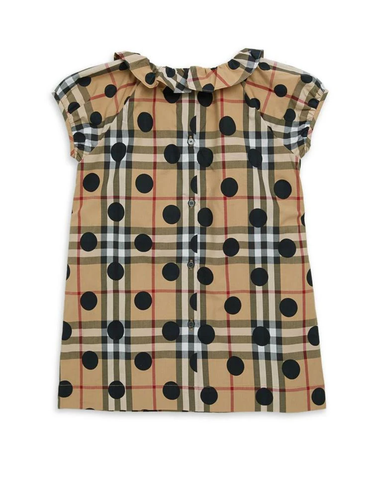 商品Burberry|Burberry - Baby's & Toddler's Annie Cotton Dress,价格¥798,第2张图片详细描述