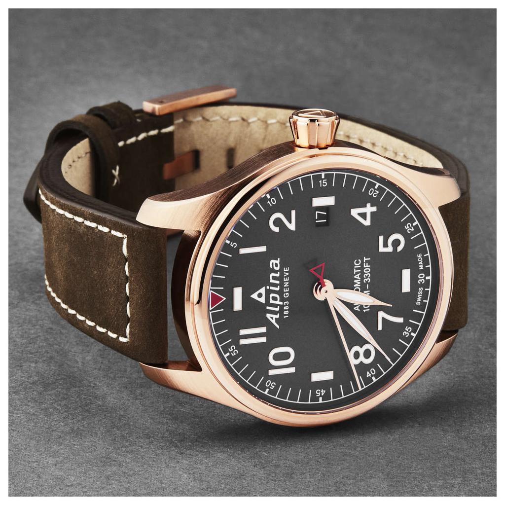 商品Alpina|Alpina Startimer Pilot   手表,价格¥4399,第6张图片详细描述