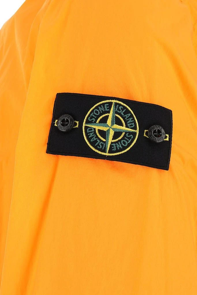 商品Stone Island|Stone Island Orange Nylon Windbreaker,价格¥4711,第3张图片详细描述