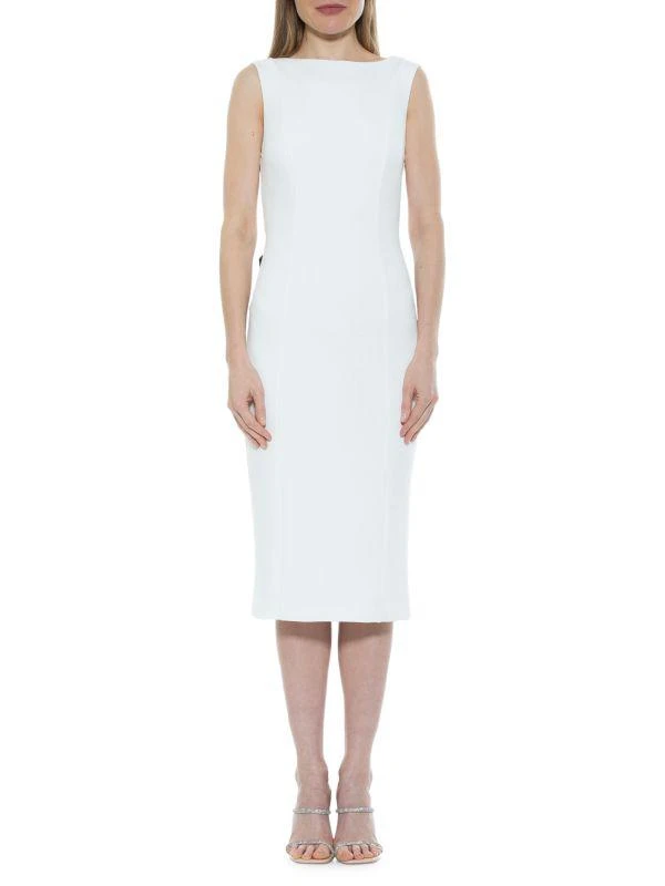 商品ALEXIA ADMOR|Penny Boatneck Midaxi Sheath Dress,价格¥320,第1张图片