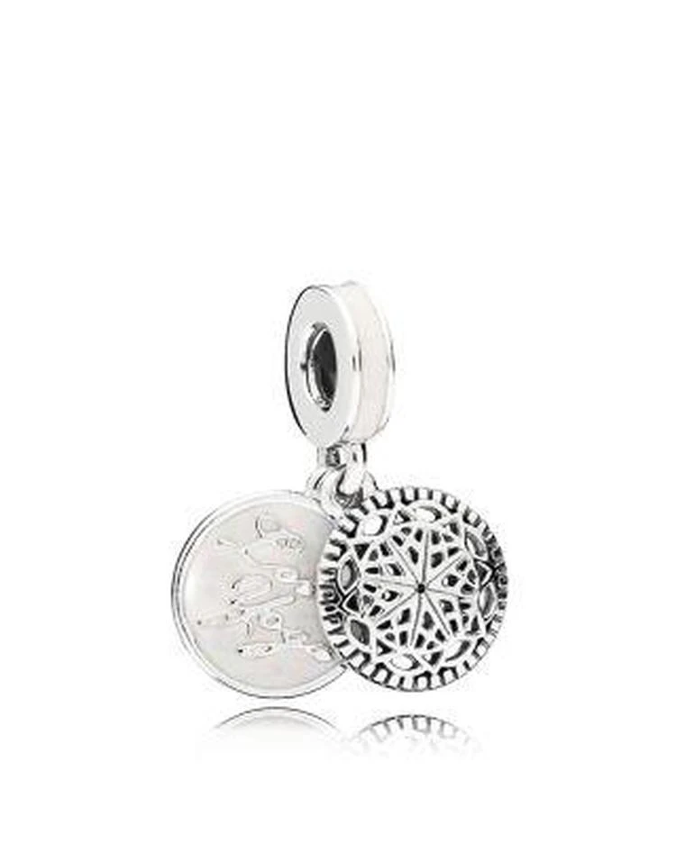 商品PANDORA|Sterling Silver & Enamel True Yoga Dangle Charm,价格¥262,第1张图片