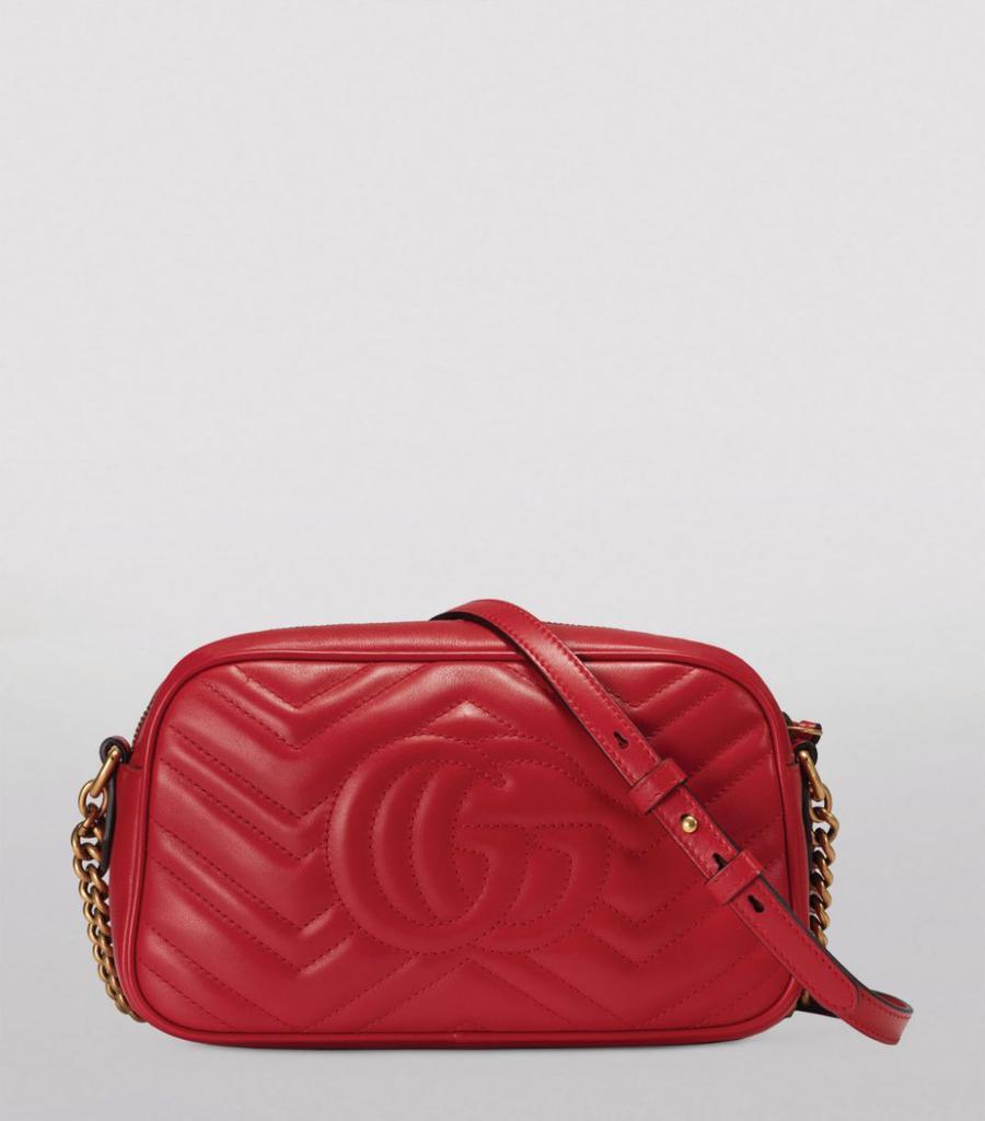 商品Gucci|Small Marmont Matelassé Cross-Body Bag,价格¥11267,第5张图片详细描述