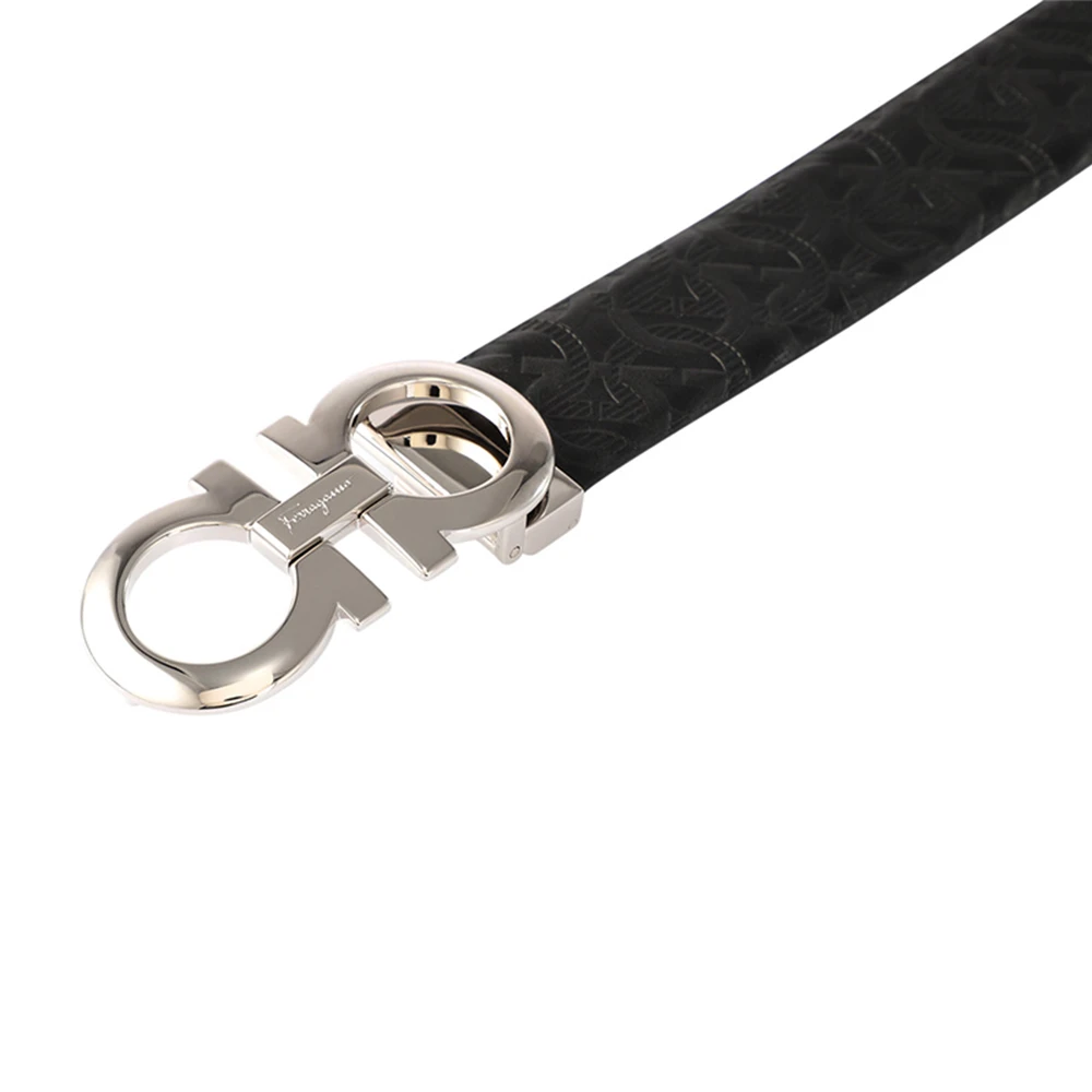 SALVATORE FERRAGAMO 黑色男士腰带 67-9939-746527 商品