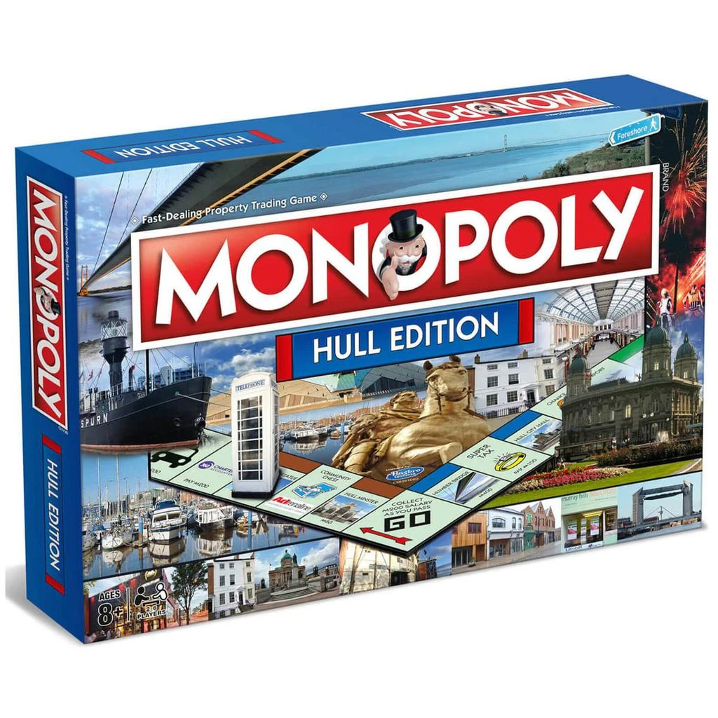 商品Hasbro|Monopoly Board Game - Hull Edition,价格¥293,第1张图片