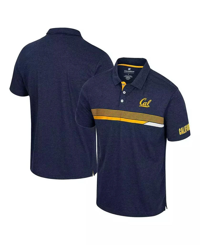 商品Colosseum|Men's  Navy Cal Bears No Problemo Polo Shirt,价格¥244,第1张图片