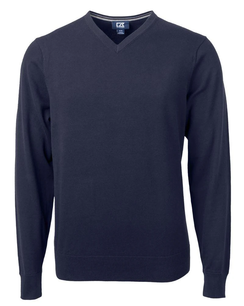 商品Cutter & Buck|Lakemont Tri-Blend Mens Big and Tall V-Neck Pullover Sweater,价格¥683,第3张图片详细描述