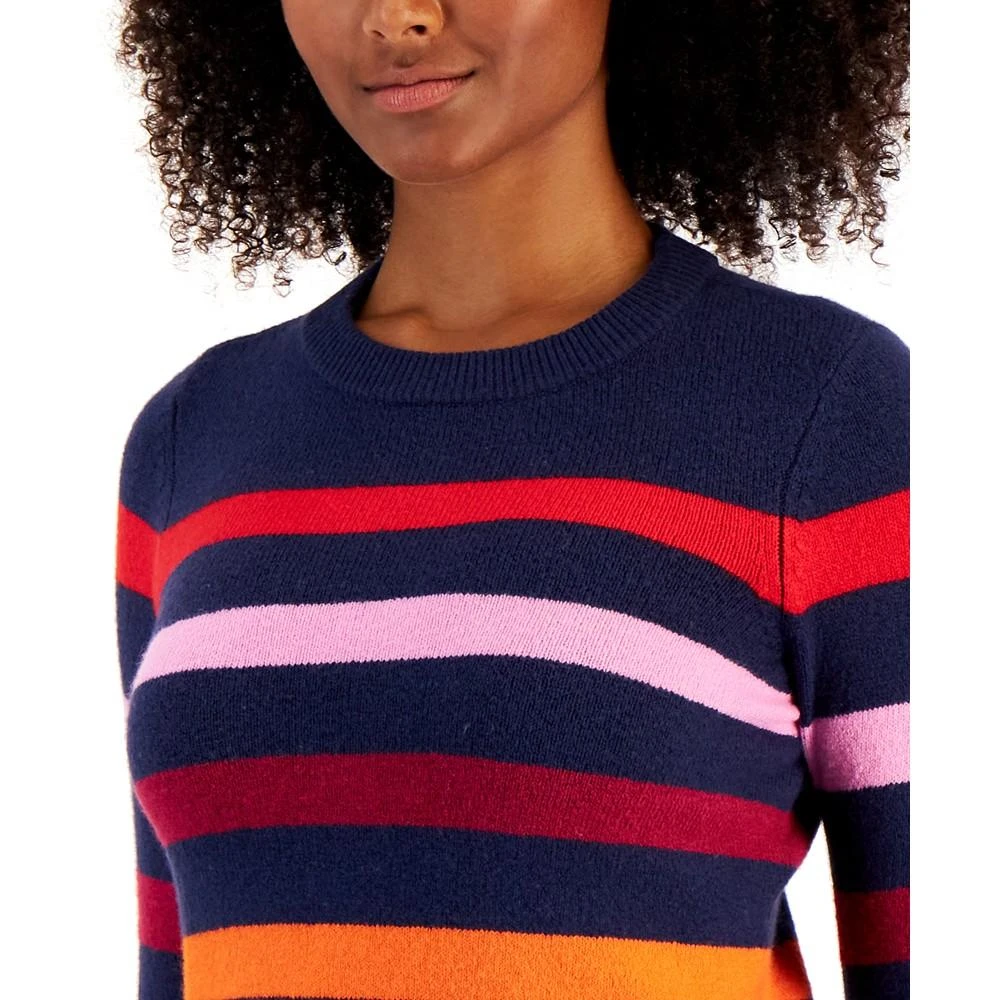 商品Charter Club|Women's Bold Striped Sweater, Created for Macy's,价格¥132,第3张图片详细描述