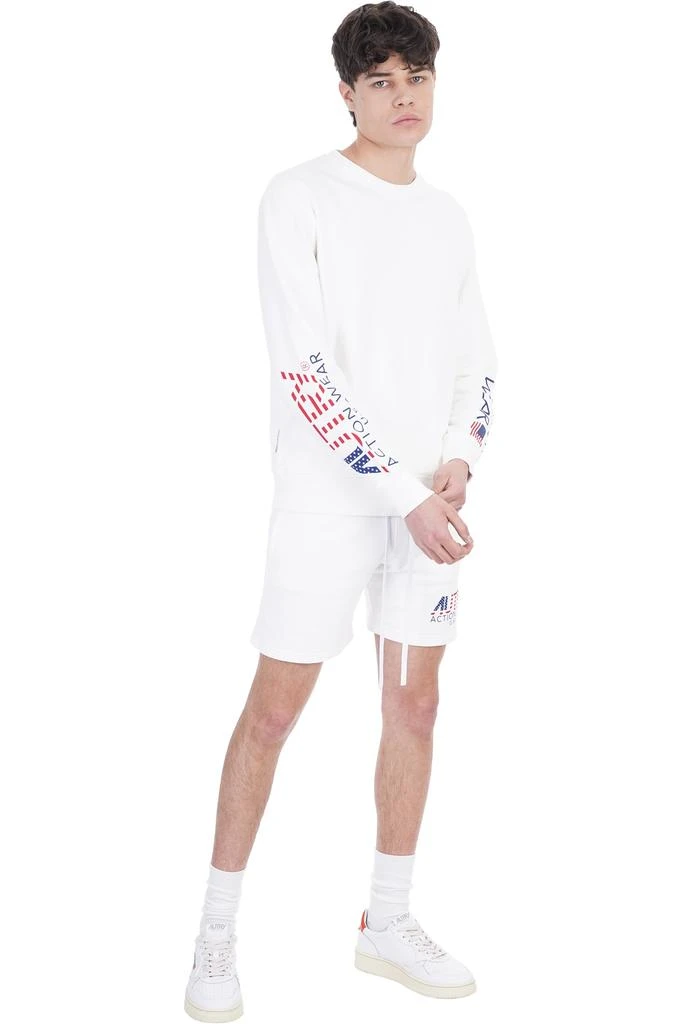 商品Autry|Autry Sweatshirt In White Cotton,价格¥1423,第2张图片详细描述