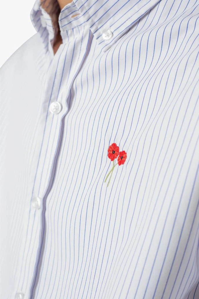 Poppy Striped Oxford Shirt - Blue/White 商品