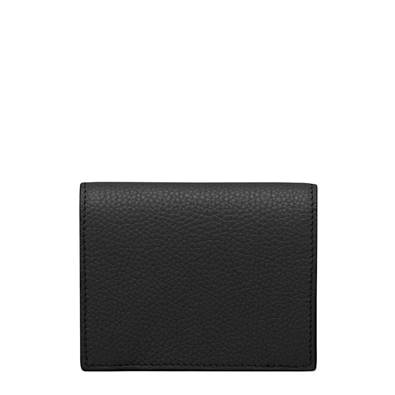 商品Prada|【预售3-7天】普拉达  女士小号黑色皮革三角标按扣皮甲钱包1MV204_2BBE_F0002,价格¥5048,第6张图片详�细描述