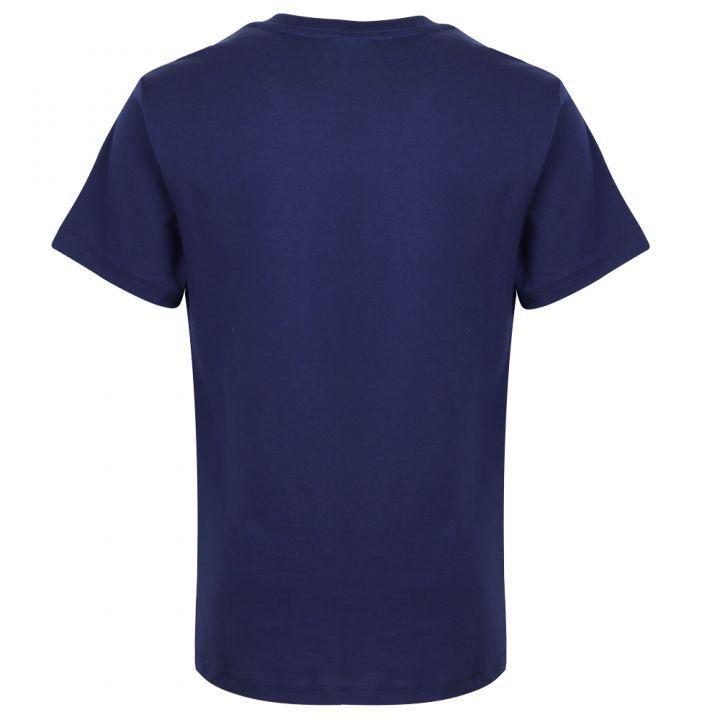 商品Ralph Lauren|Navy Polo 67 Pony Motif Short Sleeve T Shirt,价格¥393-¥428,第5张图片详细描述