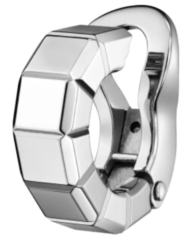 商品Chopard|Chopard Ice Cube 18K White Gold Single Clip-on Women's Earrings 849834-1001,价格¥10448,第1张图片