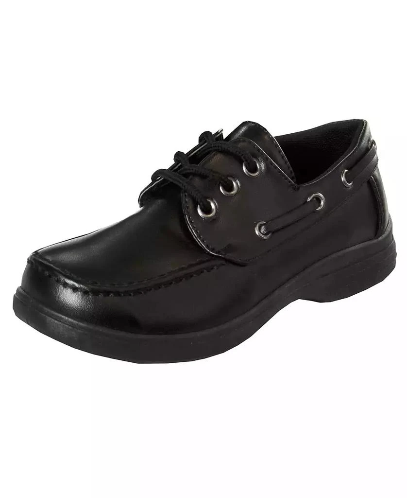 商品French Toast|Little Boys Artificial Leather Construction School Shoes,价格¥210,第1张图片