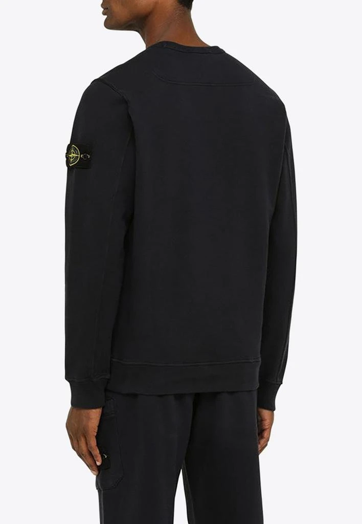 商品Stone Island|Logo-Patch Pullover Sweatshirt,价格¥2834,第3张图片详细描述