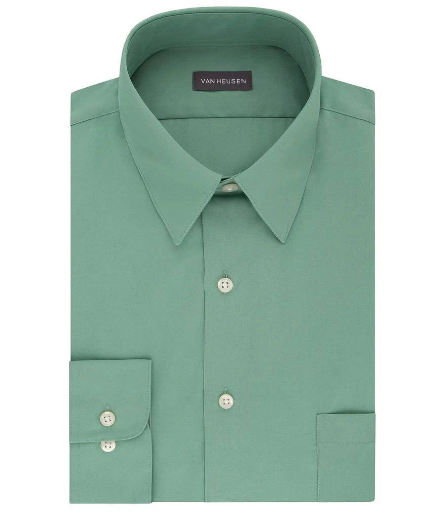 商品Van Heusen|Men's Dress Shirt Fitted Poplin Solid,价格¥176,第1张图片