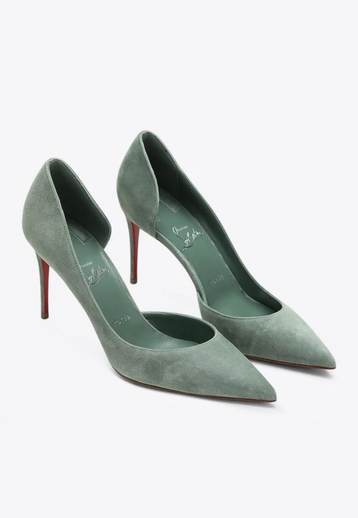 商品Christian Louboutin|Kate 85 Suede Pumps,价格¥5640,第2张图片详细描述
