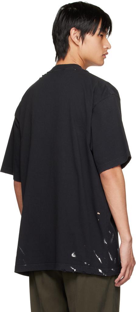 商品Balenciaga|Black 90/10 T-shirt,价格¥7041,第5张图片详细描述