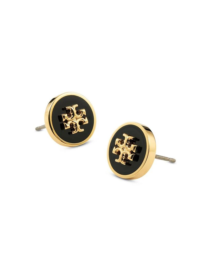 Kira Logo Colored Disc Stud Earrings 商品