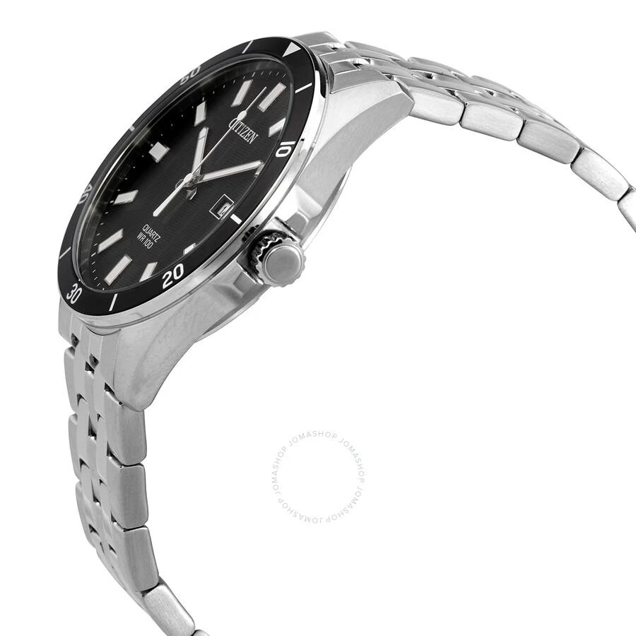 商品Citizen|西铁城石英黑色表盘不锈钢男士手表 BI5050-54E ,价格¥596,第2张图片详细描述