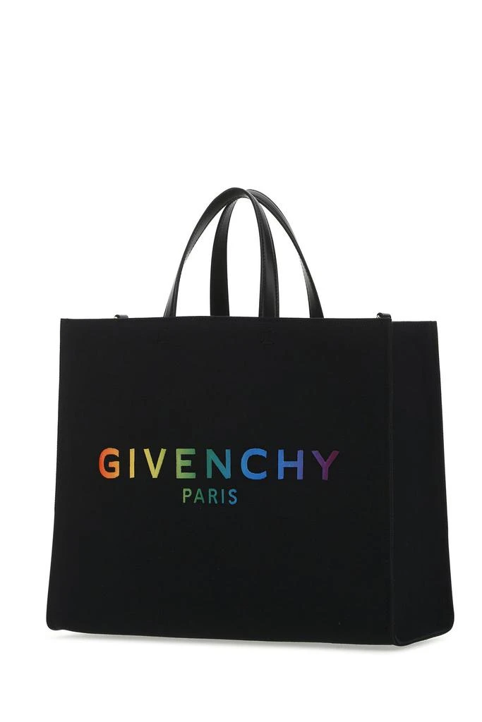 商品Givenchy|Black canvas medium G shopping bag,价格¥10609,第1张图片