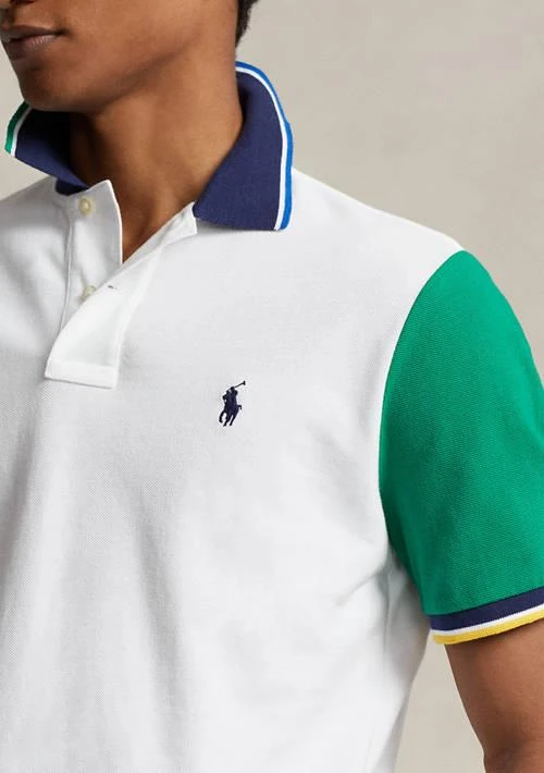 商品Ralph Lauren|Ralph Lauren Classic Fit Mesh Polo Shirt,价格¥879,第3张图片详细描述