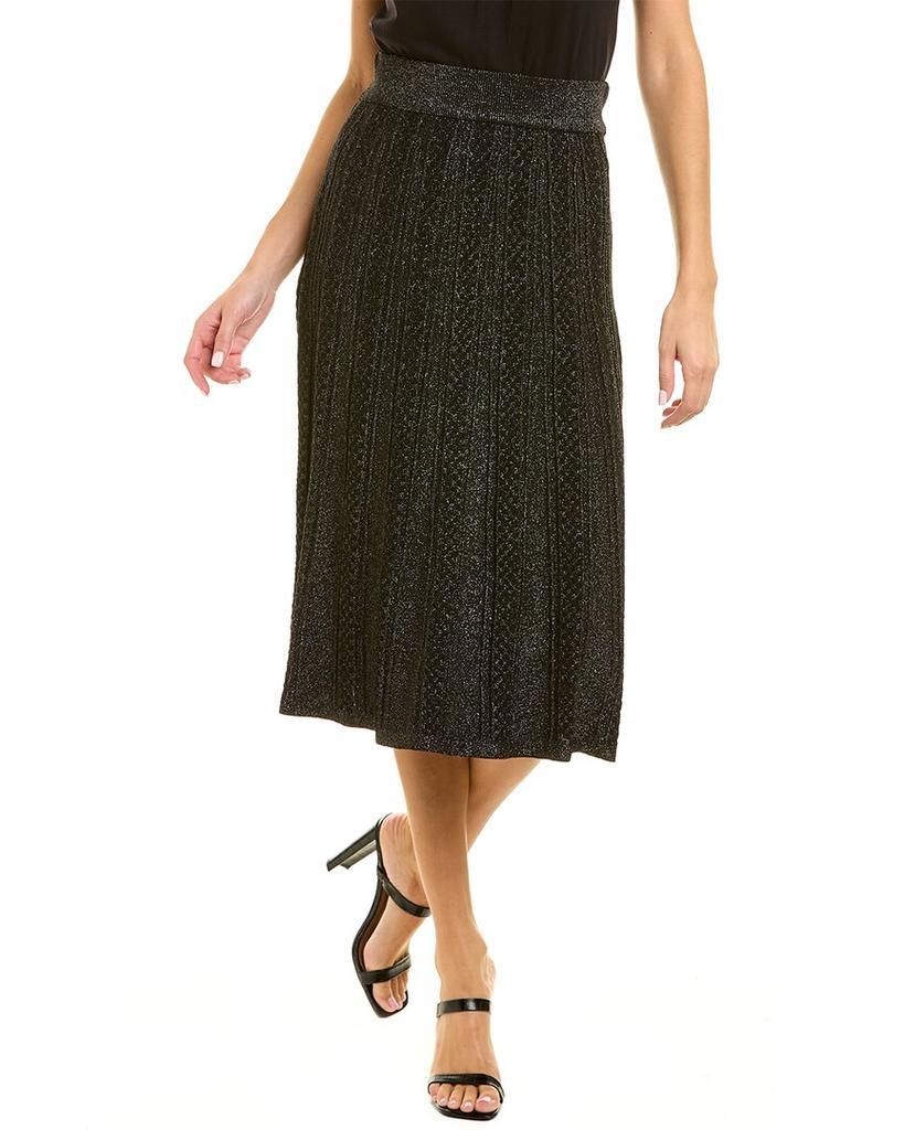 商品Nanette Lepore|Nanette by Nanette Lepore Ribbed Sweater Skirt,价格¥294,第1张图片
