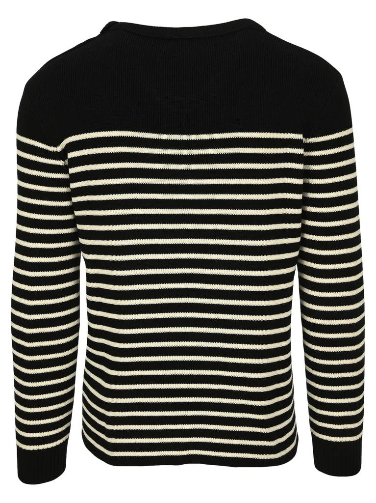 商品Yves Saint Laurent|Saint Laurent Striped Crewneck Jumper,价格¥3302,第2张图片详细描述