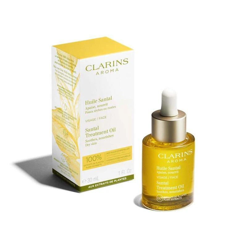 商品Clarins|欧洲直邮Clarins 娇韵诗 2022新版三檀舒颜面部护理油 30ml,价格¥525,第3张图片详细描述
