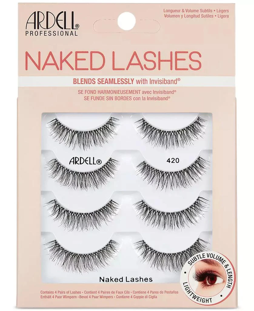 商品Ardell|Naked Lashes #420 - 4 Pairs,价格¥90,第1张图片