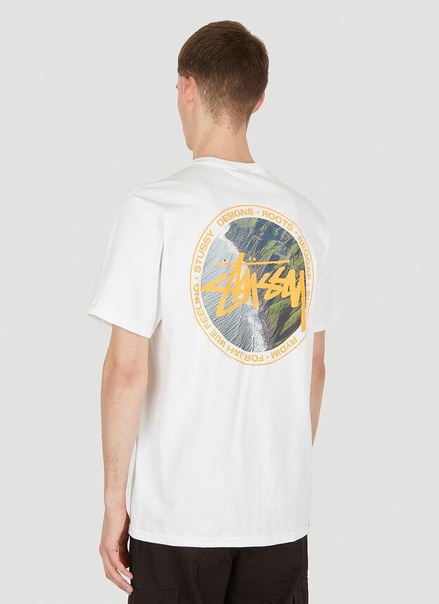商品STUSSY|Coastline T-Shirt in White,价格¥299,第6张图片详细描述