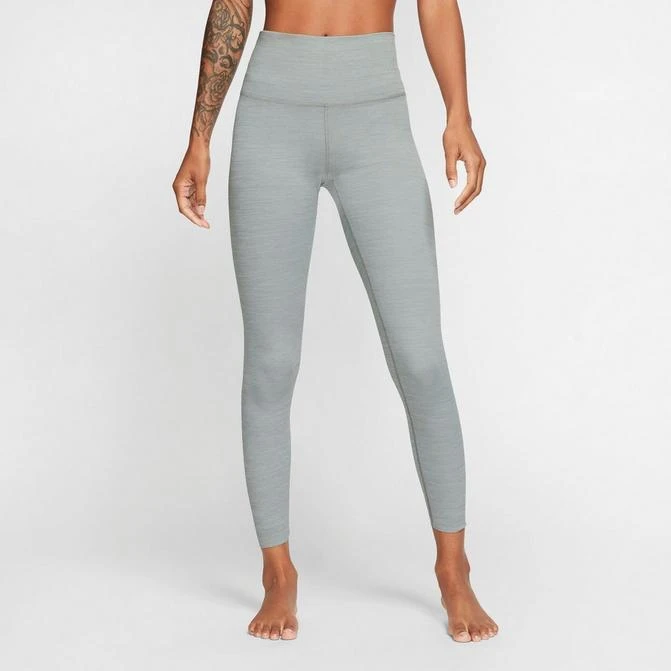 商品NIKE|Women's Nike High-Waisted Cropped Yoga Luxe Infinalon Leggings,价格¥671,第1张图片