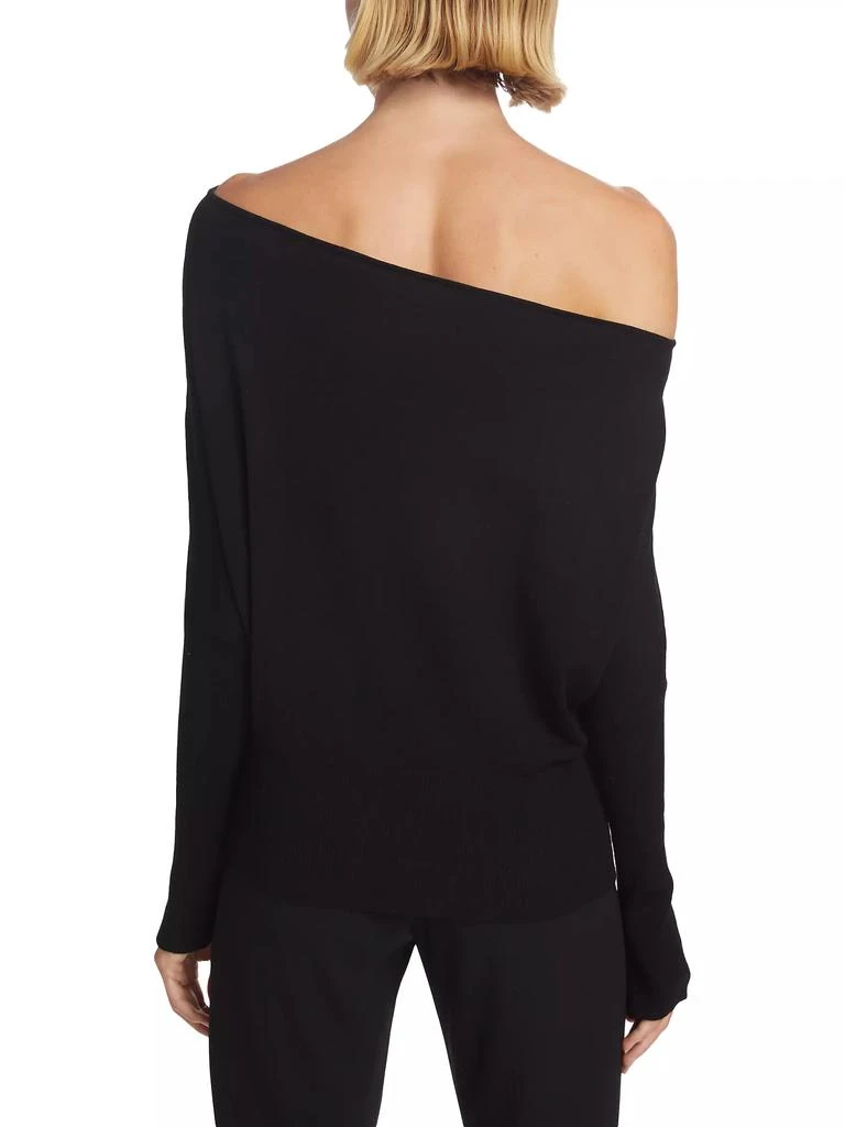 商品SIMKHAI|Lavina Draped Off-Shoulder Sweater,价格¥2432,第5张图片详细描述