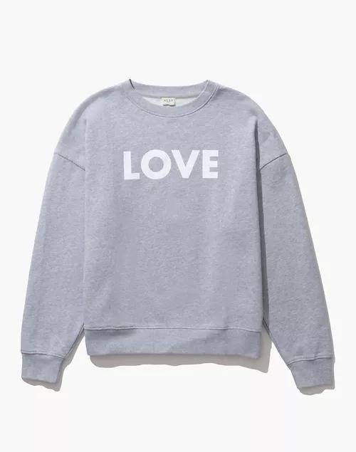 商品Madewell|KULE The Oversized LOVE Sweatshirt,价格¥1061,第1张图片