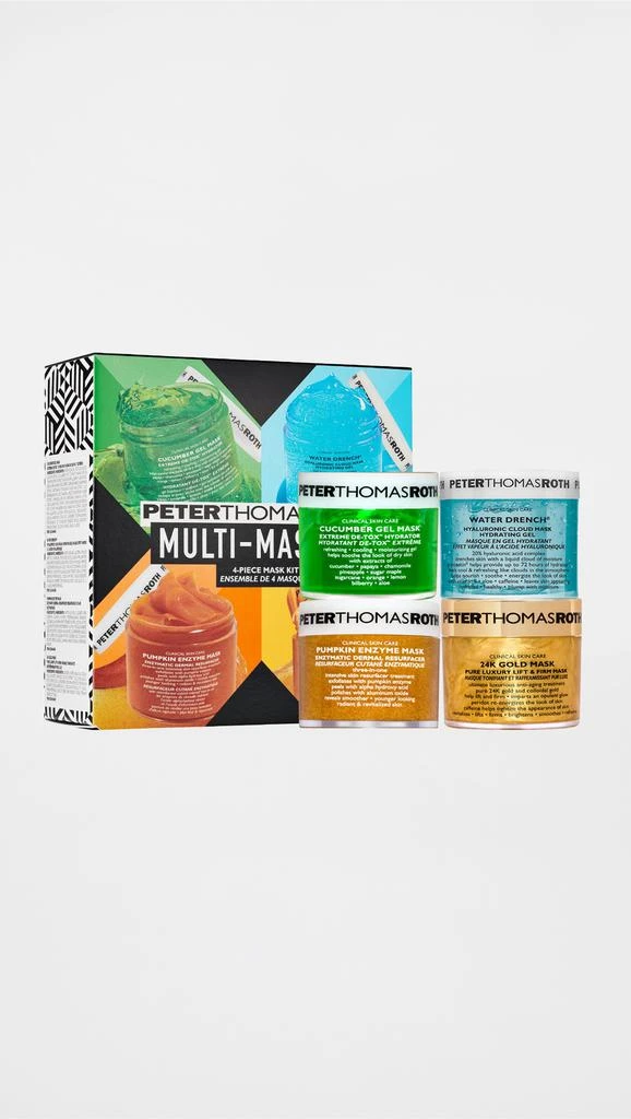 商品Peter Thomas Roth|Peter Thomas Roth Multi-Masker 4-Piece Mask Kit,价格¥435,第2张图片详细描述