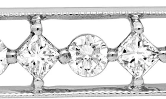商品Bony Levy|18K White Gold Diamond Bar Pendant Necklace - 0.26 ctw.,价格¥6168,第2张图片详细描述