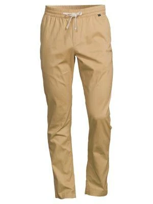 商品Hurley|Solid Drawstring Flat Front Pants,价格¥198,第3张图片详细描述