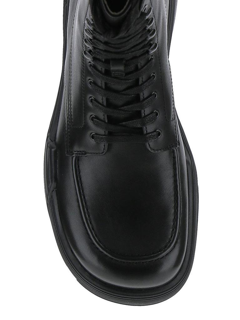 商品Lanvin|Flash-X Bold Leather Lace-up Boots,价格¥6053,第6张图片详细描述