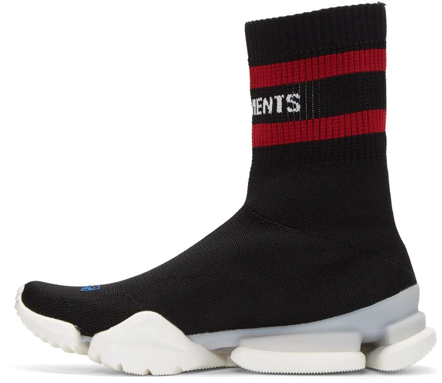 商品Vetements|Black Reebok Edition Sock Pump High-Top 运动鞋,价格¥6622,第3张图片详细描述