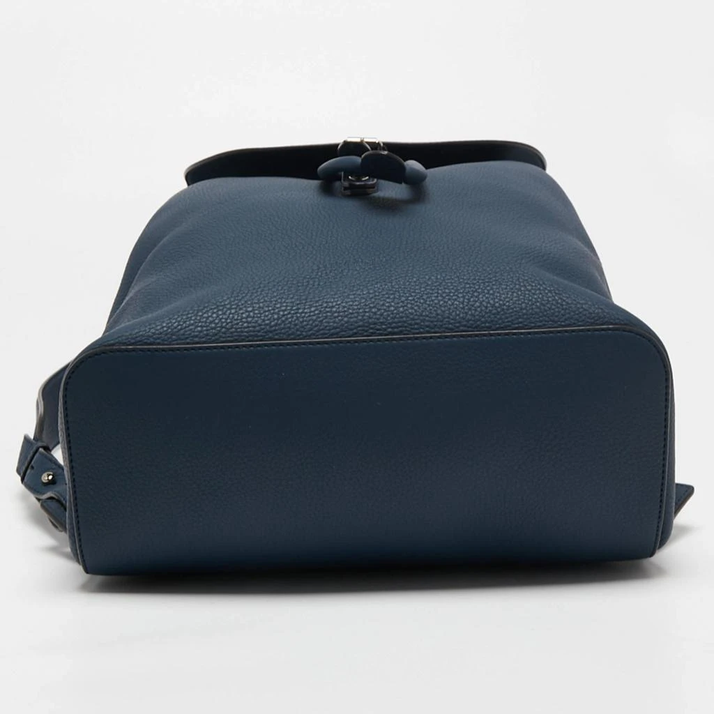 Burberry Blue Leather Pocket Backpack 商品