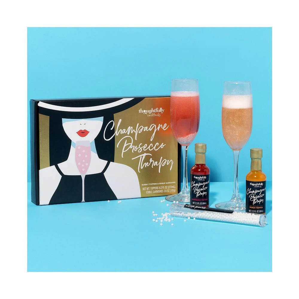 商品Thoughtfully|Cocktails, Champagne and Prosecco Therapy Cocktail Mixer Gift Set (Contains NO Alcohol),价格¥224,第3张图片详细描述