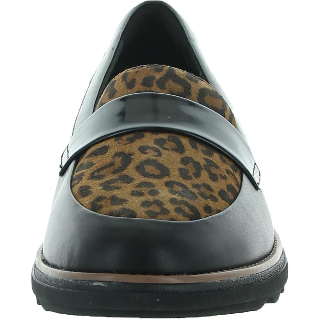 Clarks Womens Sharon Gracie Leather Sip On Loafers商品第4张图片规格展示