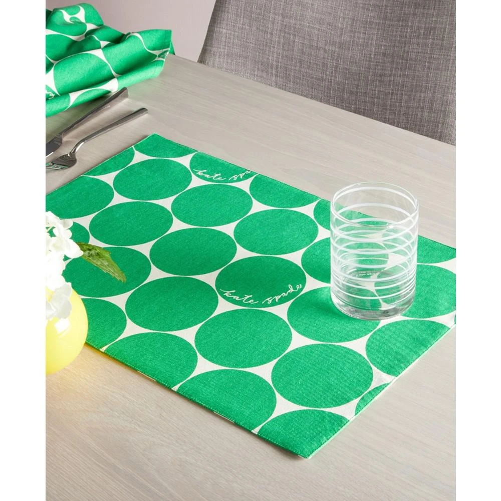 商品Kate Spade|Joy Dot Reversible Placemats 4 Pack Set,价格¥344,第4张图片详细描述
