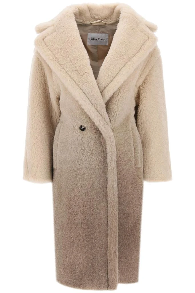 商品Max Mara|'gatto' shaded-effect teddy bear icon coat,价格¥9894,第1张图片