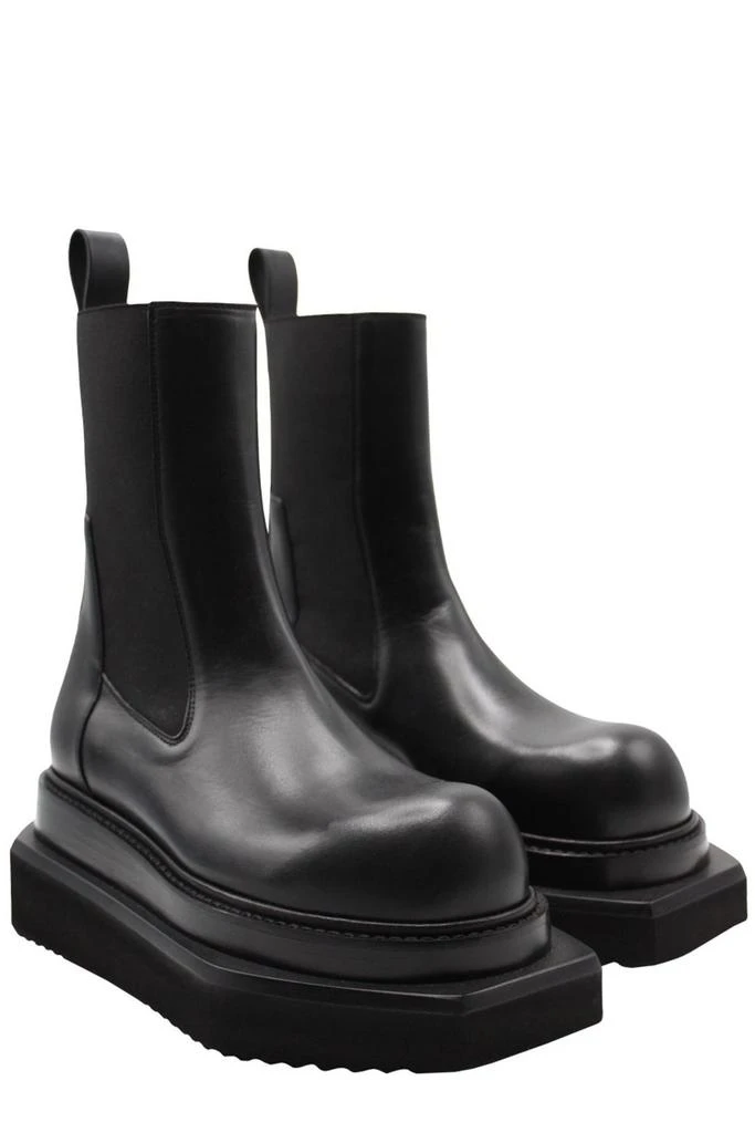 商品Rick Owens|Rick Owens Round-Toe Platform Slip-On Boots,价格¥6566,第2张图片详细描述